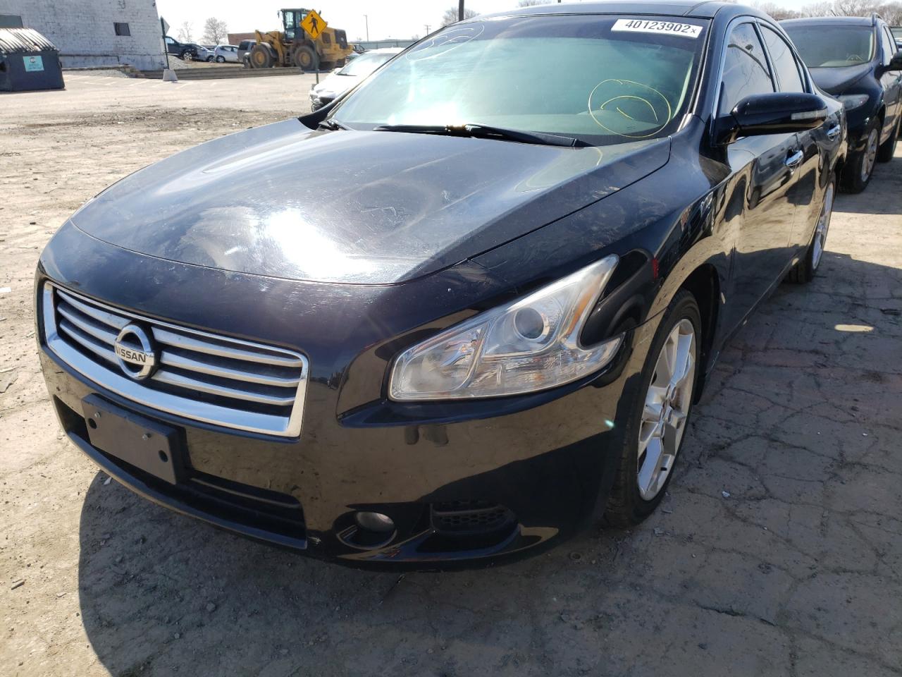 Photo 2 from auction – 2014 NISSAN MAXIMA S with VIN 1N4AA5APXEC435453