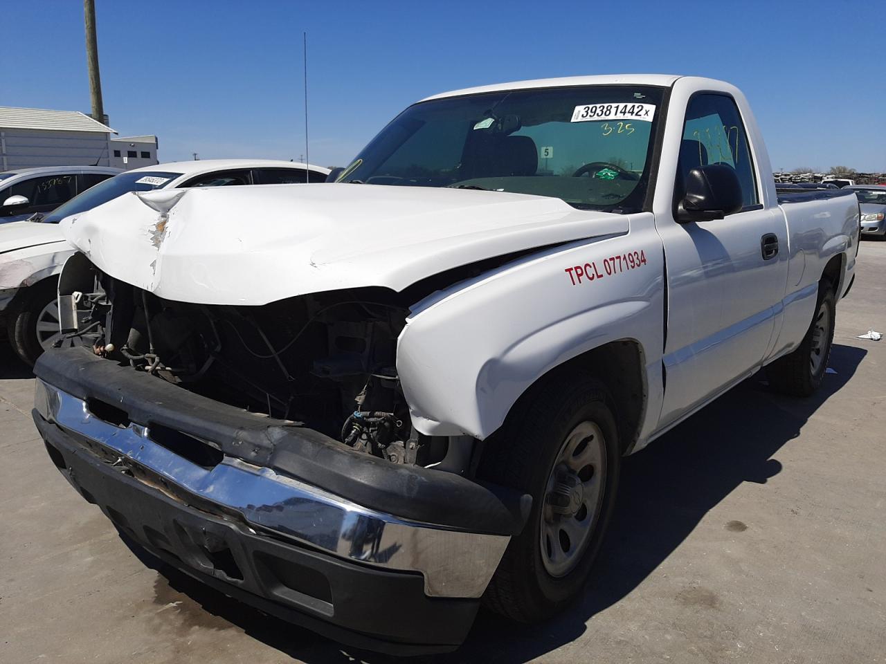 Photo 2 from auction – 2007 CHEVROLET SILVERADO with VIN 3GCEC14X97G238736