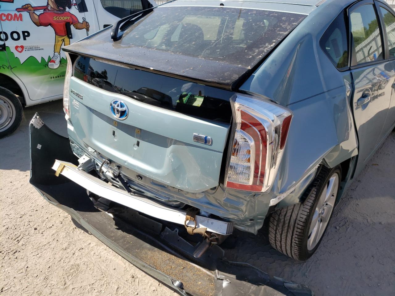 Photo 9 from auction – 2015 TOYOTA PRIUS with VIN JTDKN3DU8F1961599