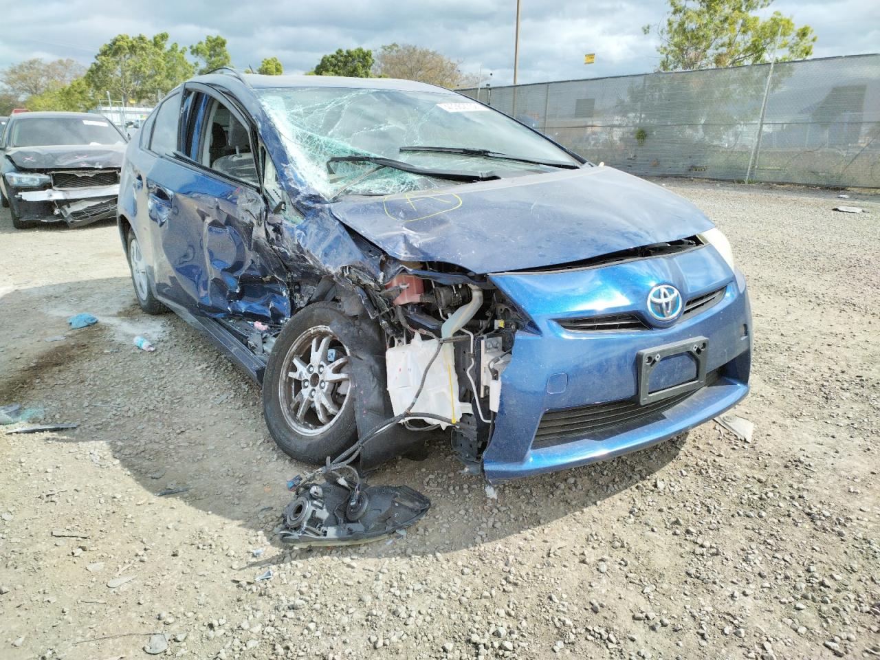 TOYOTA PRIUS 2010 with VIN JTDKN3DU3A0164630 - Photo from auction
