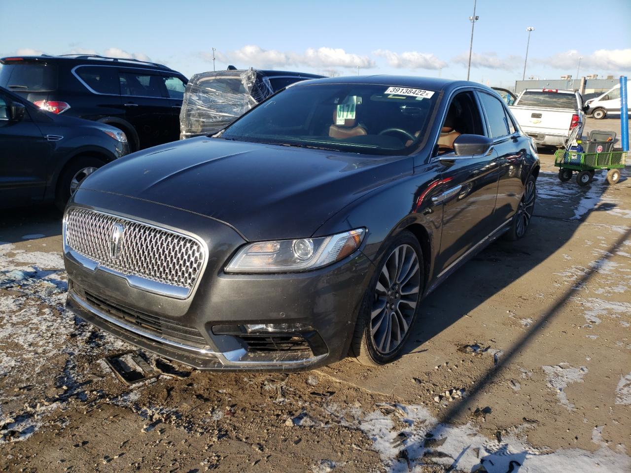Photo 2 from auction – 2018 LINCOLN CONTINENTA with VIN 1LN6L9NP6J5605765