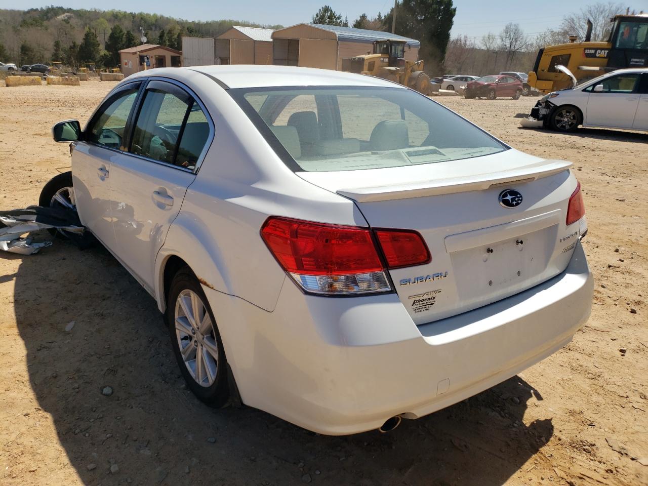Photo 3 from auction – 2011 SUBARU LEGACY 2.5 with VIN 4S3BMBG67B3221955