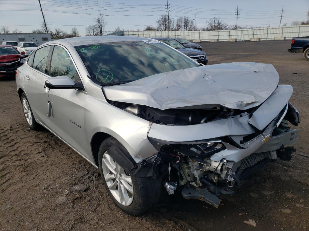 Photo 1 from auction – 2018 CHEVROLET MALIBU LT with VIN 1G1ZD5ST7JF139050