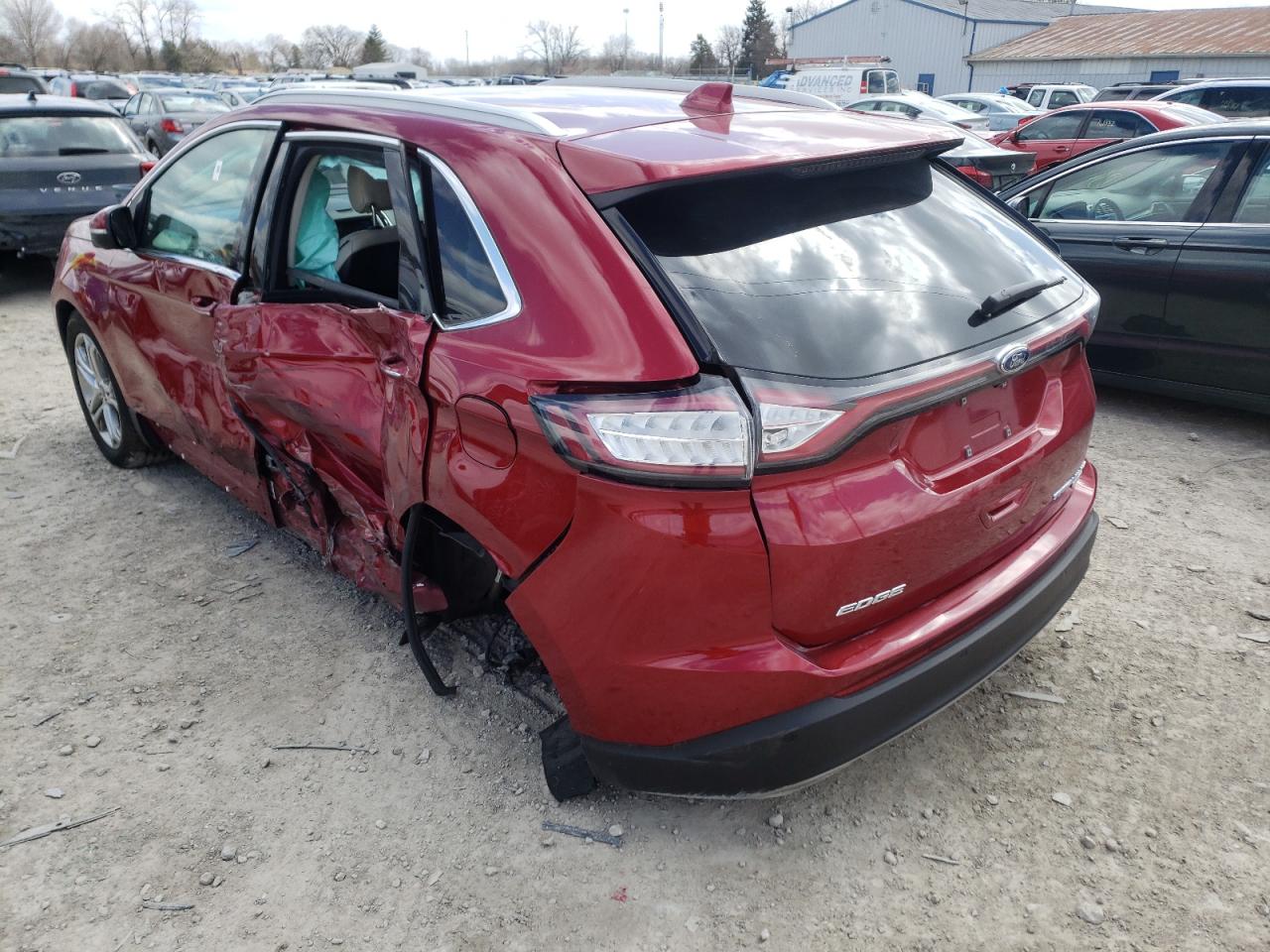 Photo 3 from auction – 2016 FORD EDGE TITAN with VIN 2FMPK3K97GBB92723