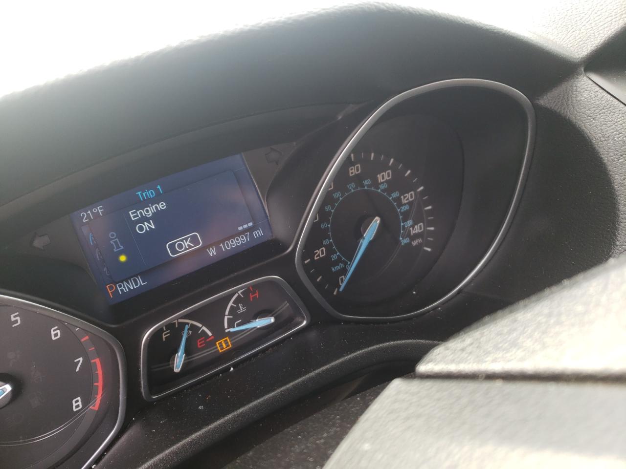 Photo 8 from auction – 2014 FORD FOCUS SE with VIN 1FADP3F22EL428333