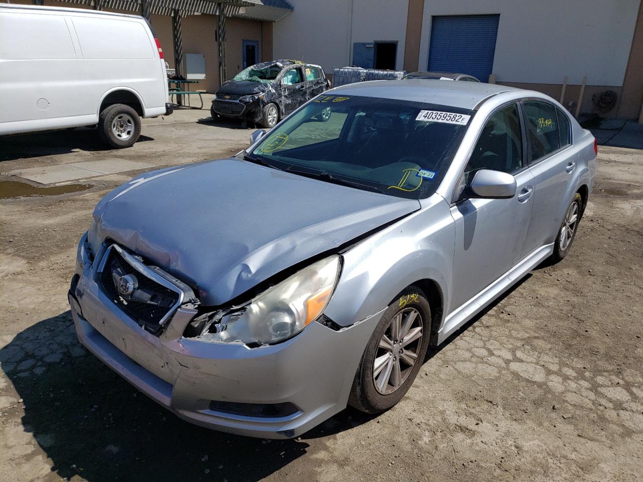 Photo 2 from auction – 2012 SUBARU LEGACY 2.5 with VIN 4S3BMCA68C3025491
