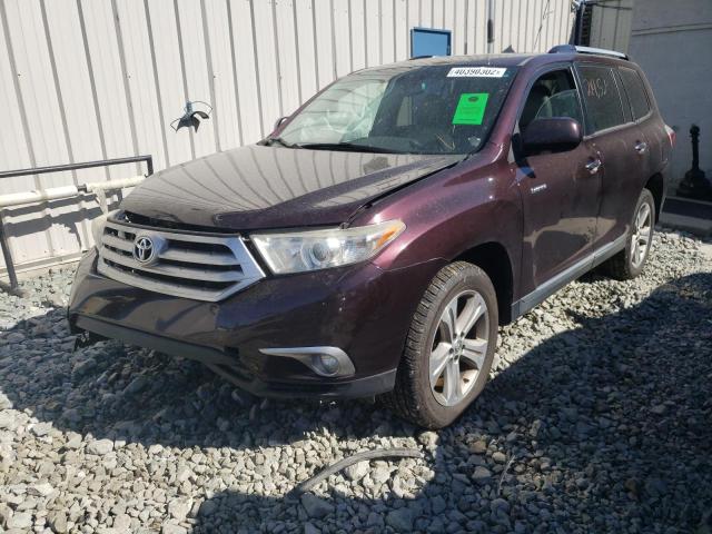 Photo 2 from auction – 2012 TOYOTA HIGHLANDER with VIN 5TDDK3EH7CS157599