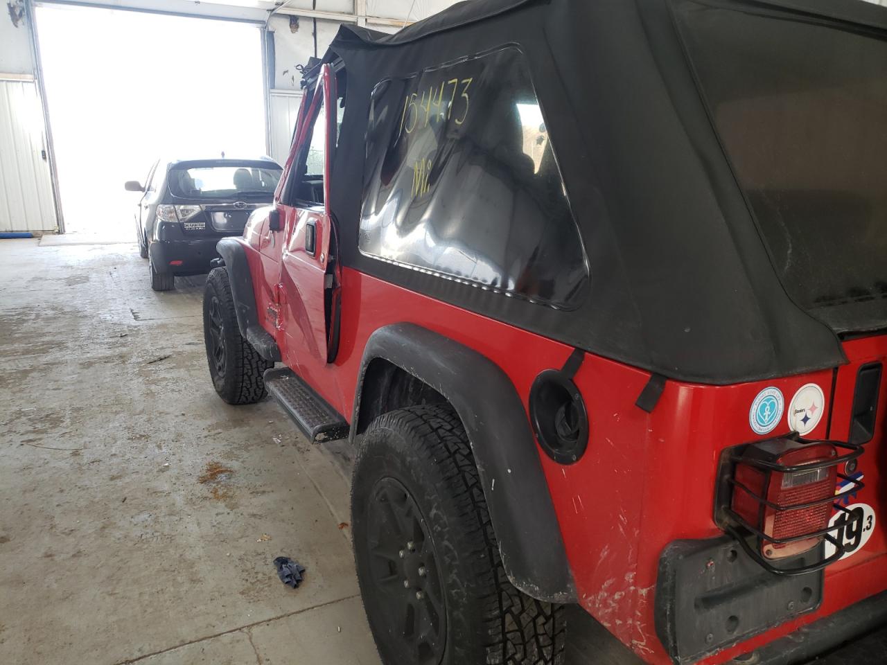 Photo 10 from auction – 2004 JEEP WRANGLER / with VIN 1J4FA49S44P774844
