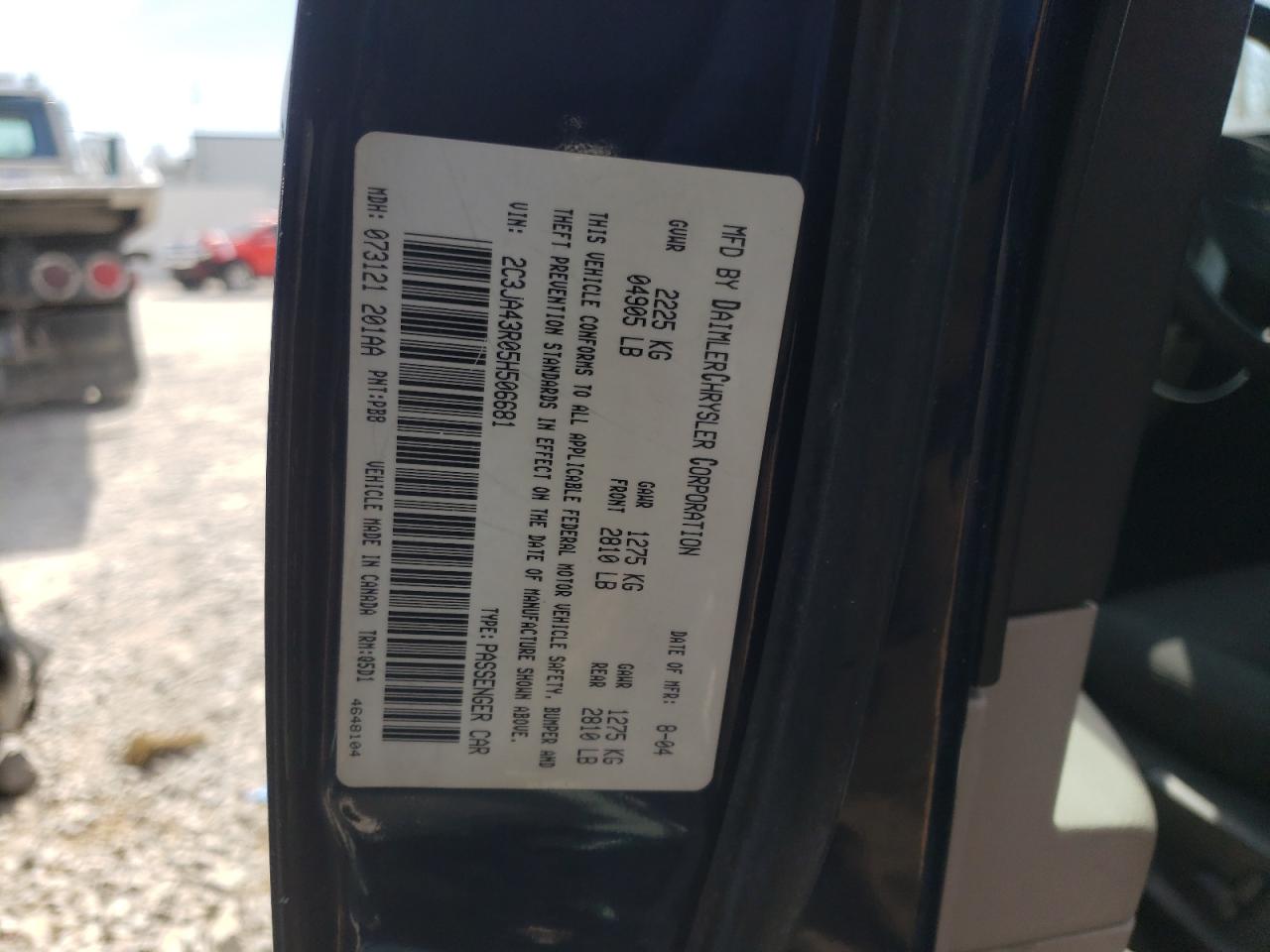 Zdjęcie 10 z aukcji – 2005 CHRYSLER 300 z VIN 2C3JA43R05H506681