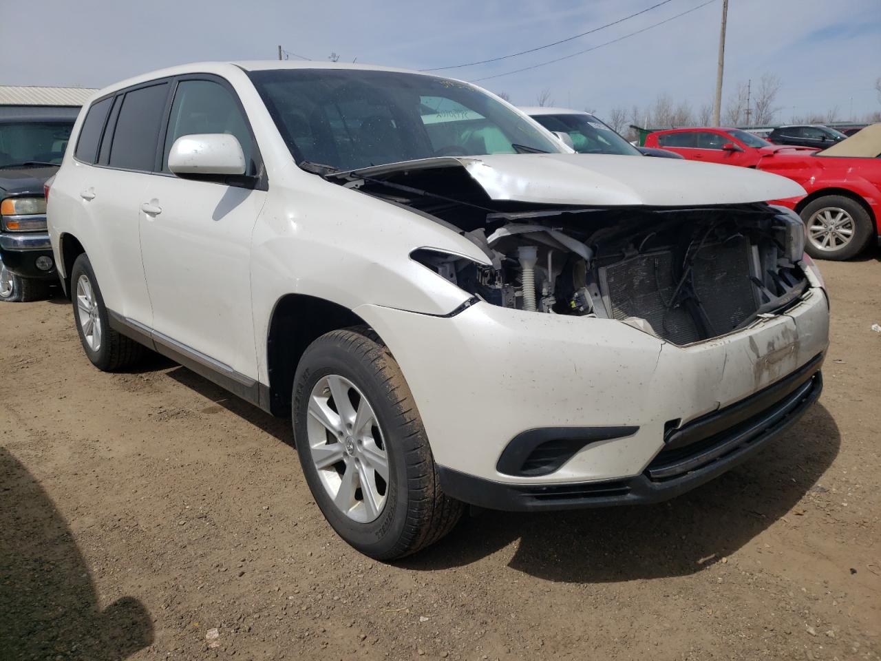 TOYOTA HIGHLANDER 2013 with VIN 5TDZK3EH5DS095918 - Photo from auction