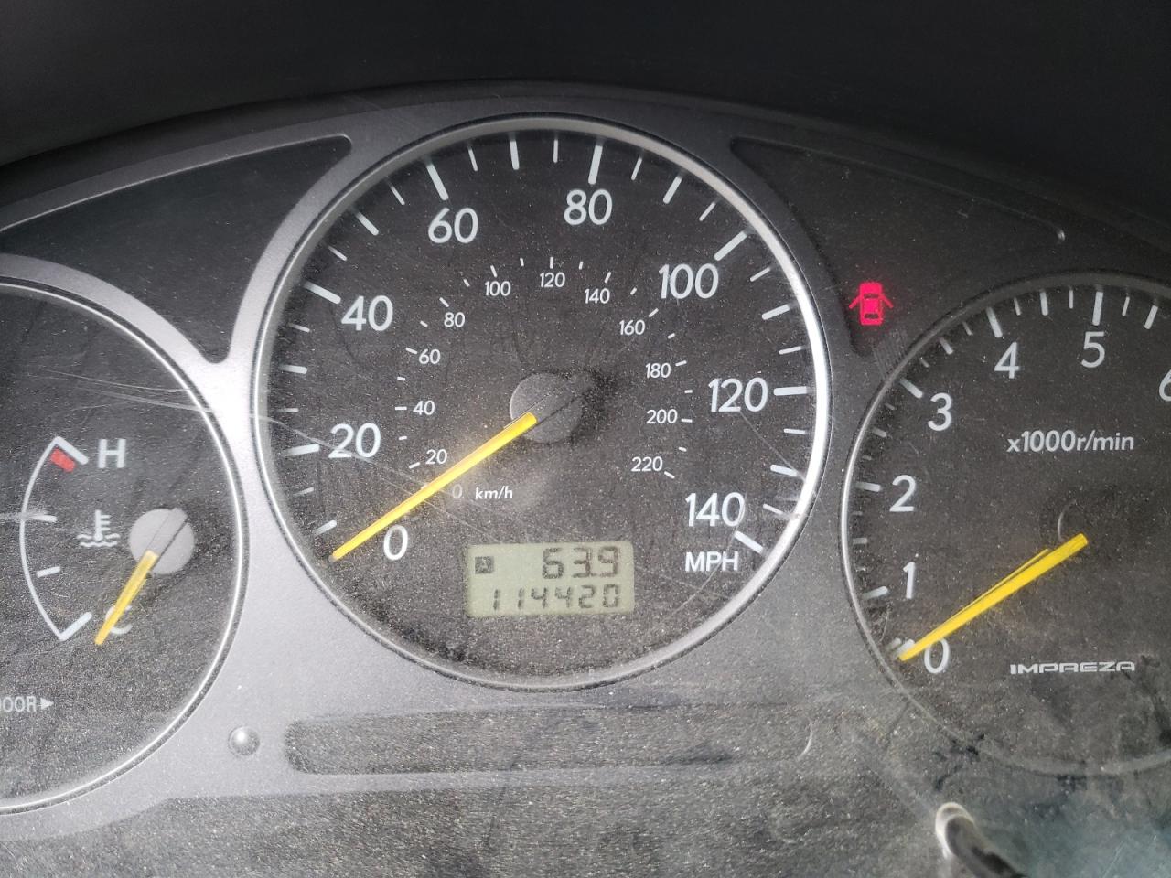 Photo 8 from auction – 2004 SUBARU IMPREZA WR with VIN JF1GD29634G513574