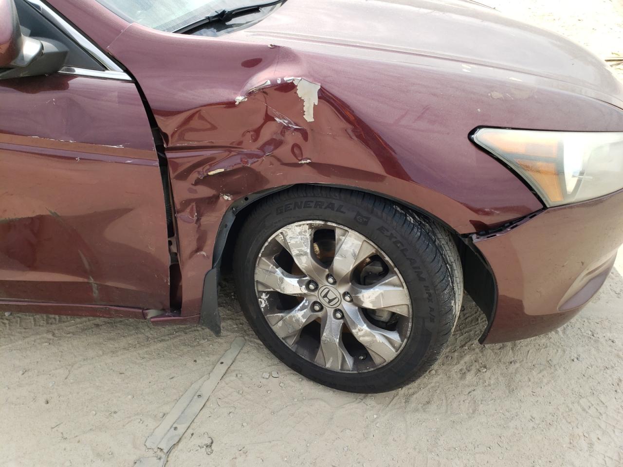 Photo 9 from auction – 2010 HONDA ACCORD EX with VIN 1HGCP2F79AA190676