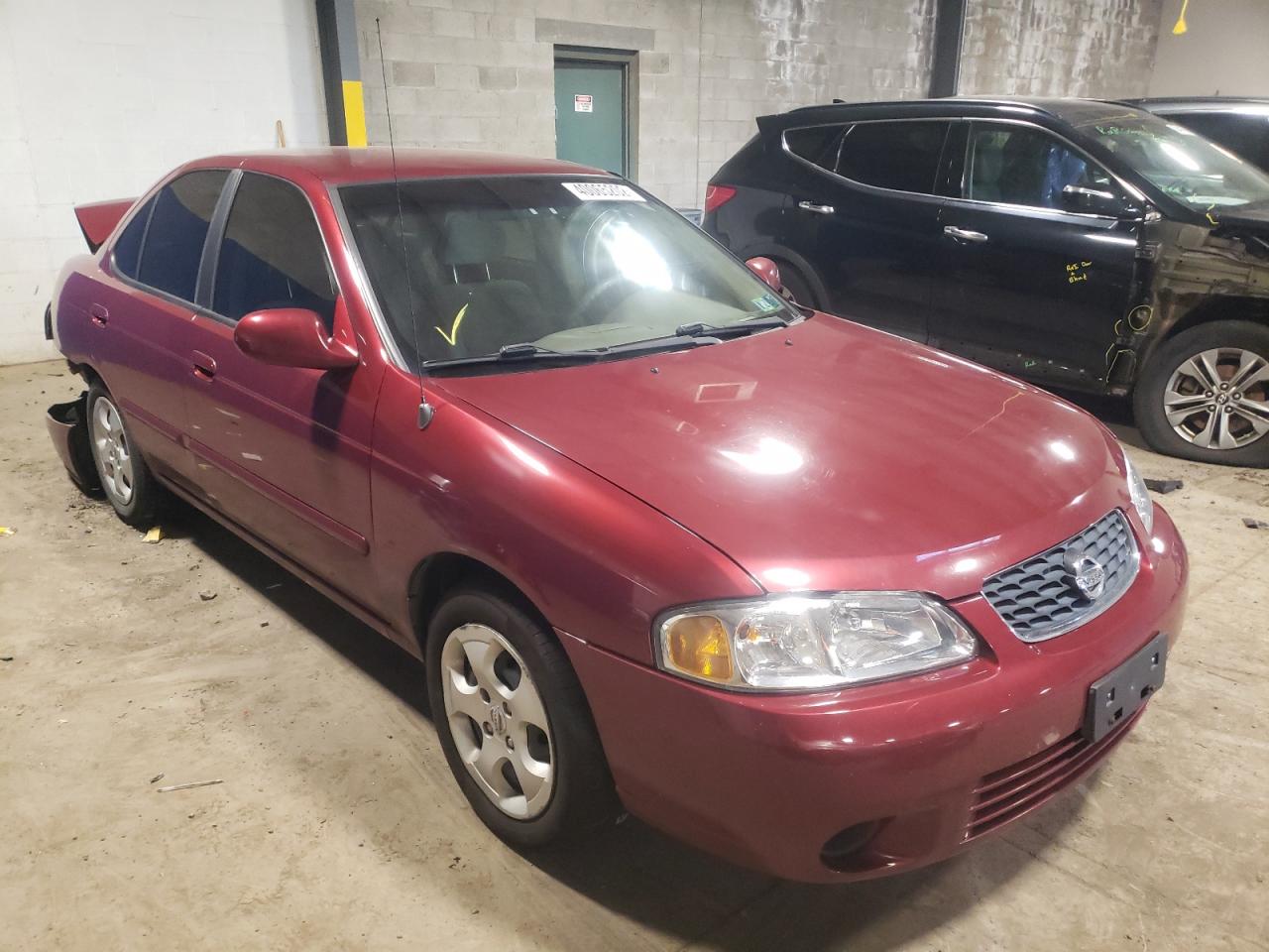 NISSAN SENTRA XE 2003 with VIN 3N1CB51DX3L815774 - Photo from auction