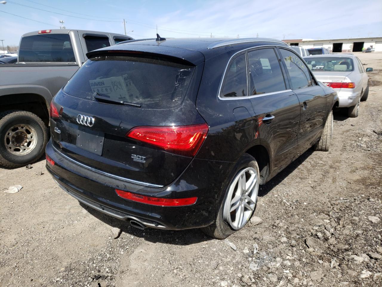 Photo 4 from auction – 2017 AUDI Q5 PRESTIG with VIN WA1W7AFP2HA038605