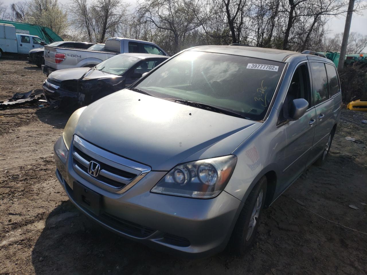 Photo 2 from auction – 2007 HONDA ODYSSEY EX with VIN 5FNRL38717B024921