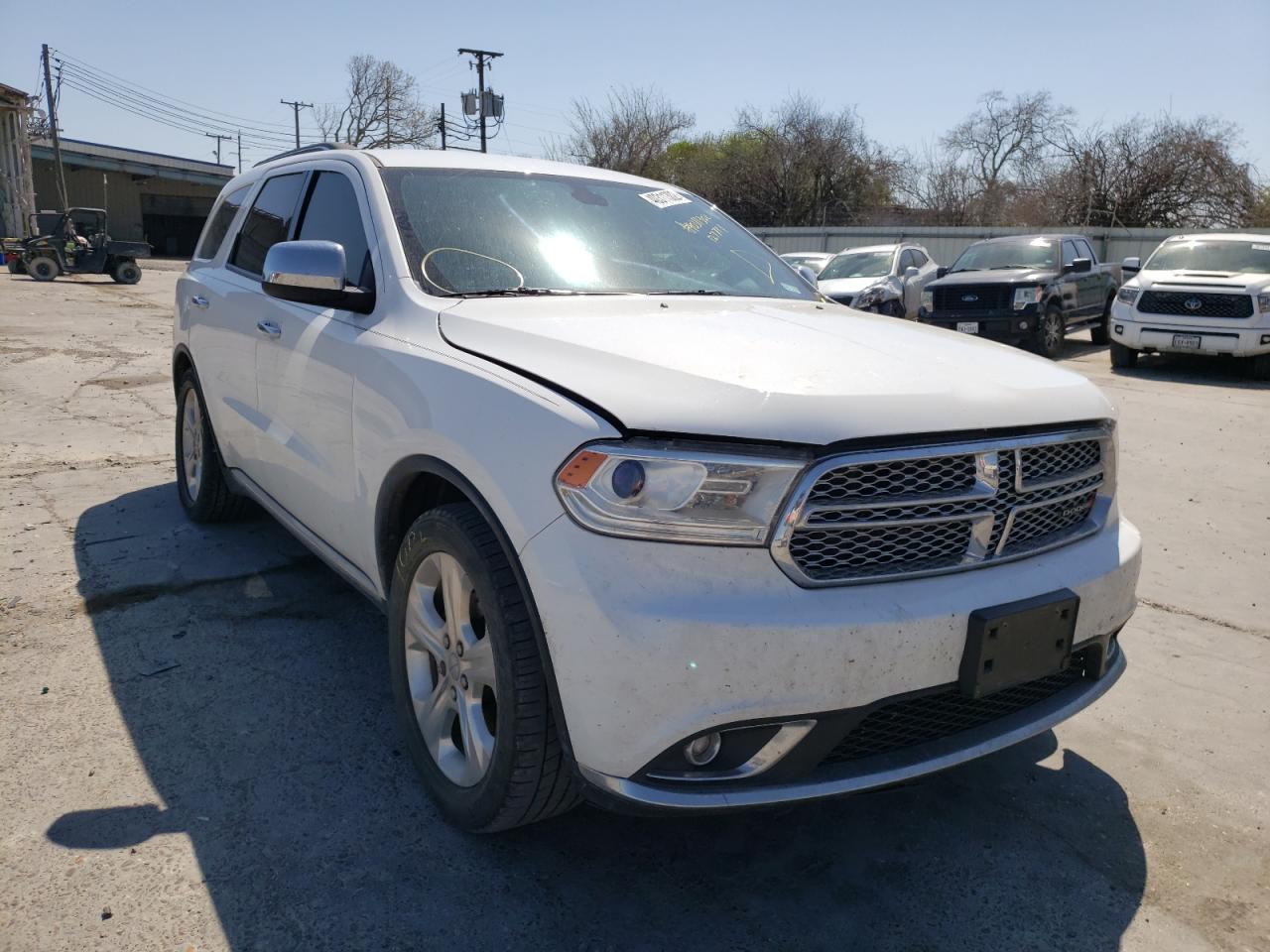 DODGE DURANGO SX 2015 with VIN 1C4RDHAG1FC127711 - Photo from auction