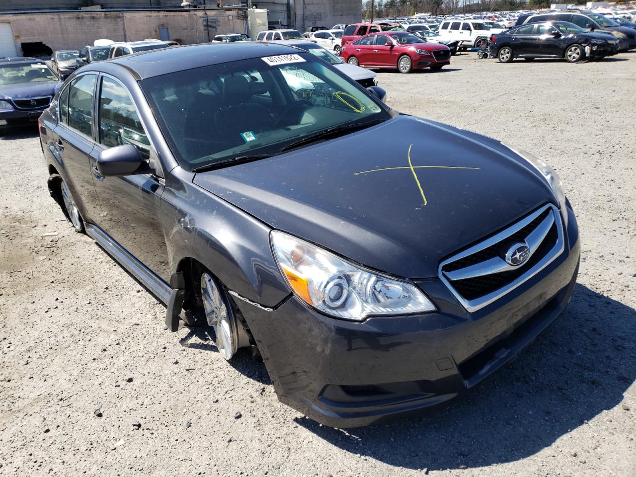 Photo 1 from auction – 2012 SUBARU LEGACY 2.5 with VIN 4S3BMBG61C3013488
