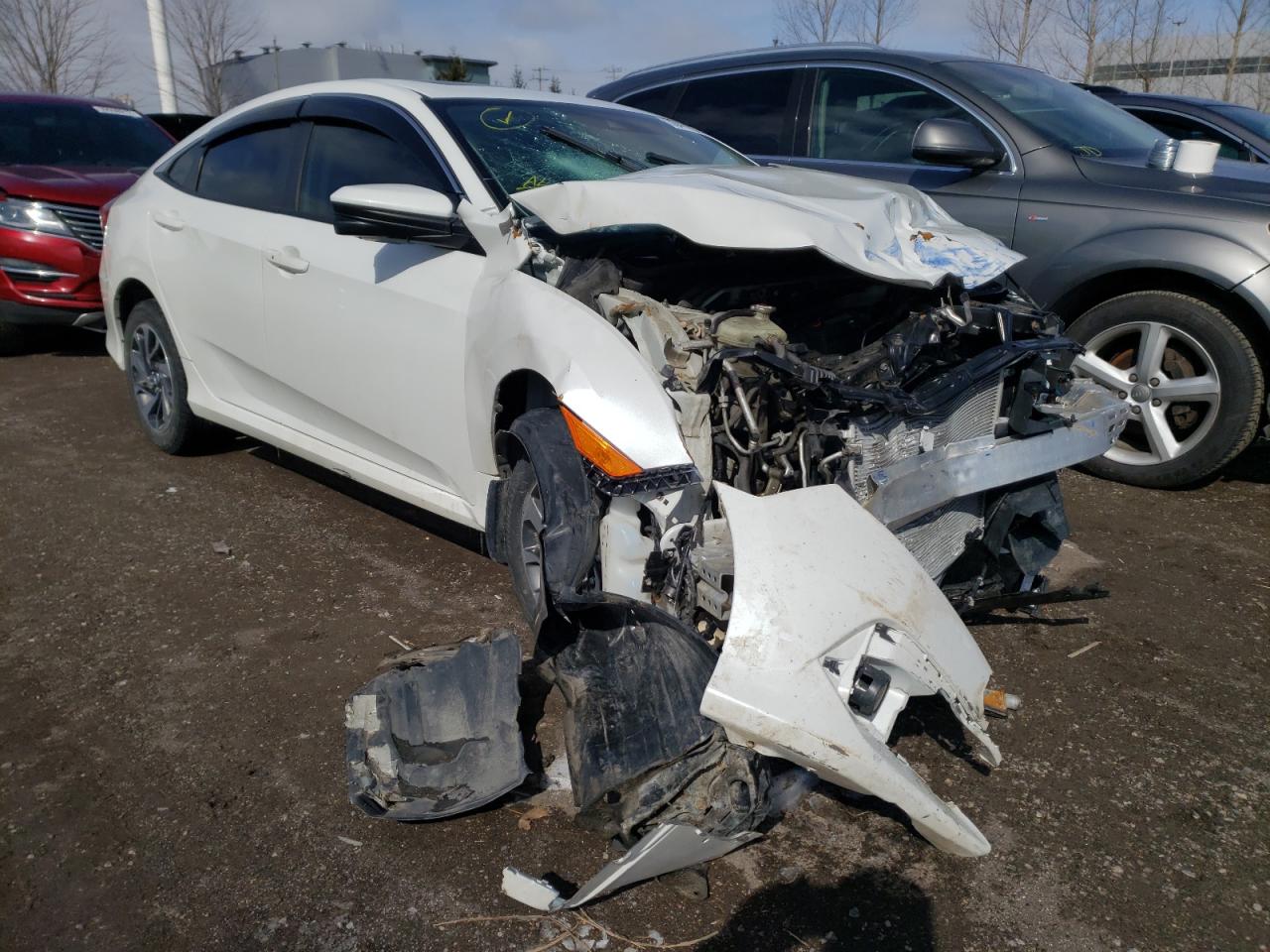 HONDA CIVIC EX 2018 with VIN 2HGFC2F85JH005994 - Photo from auction