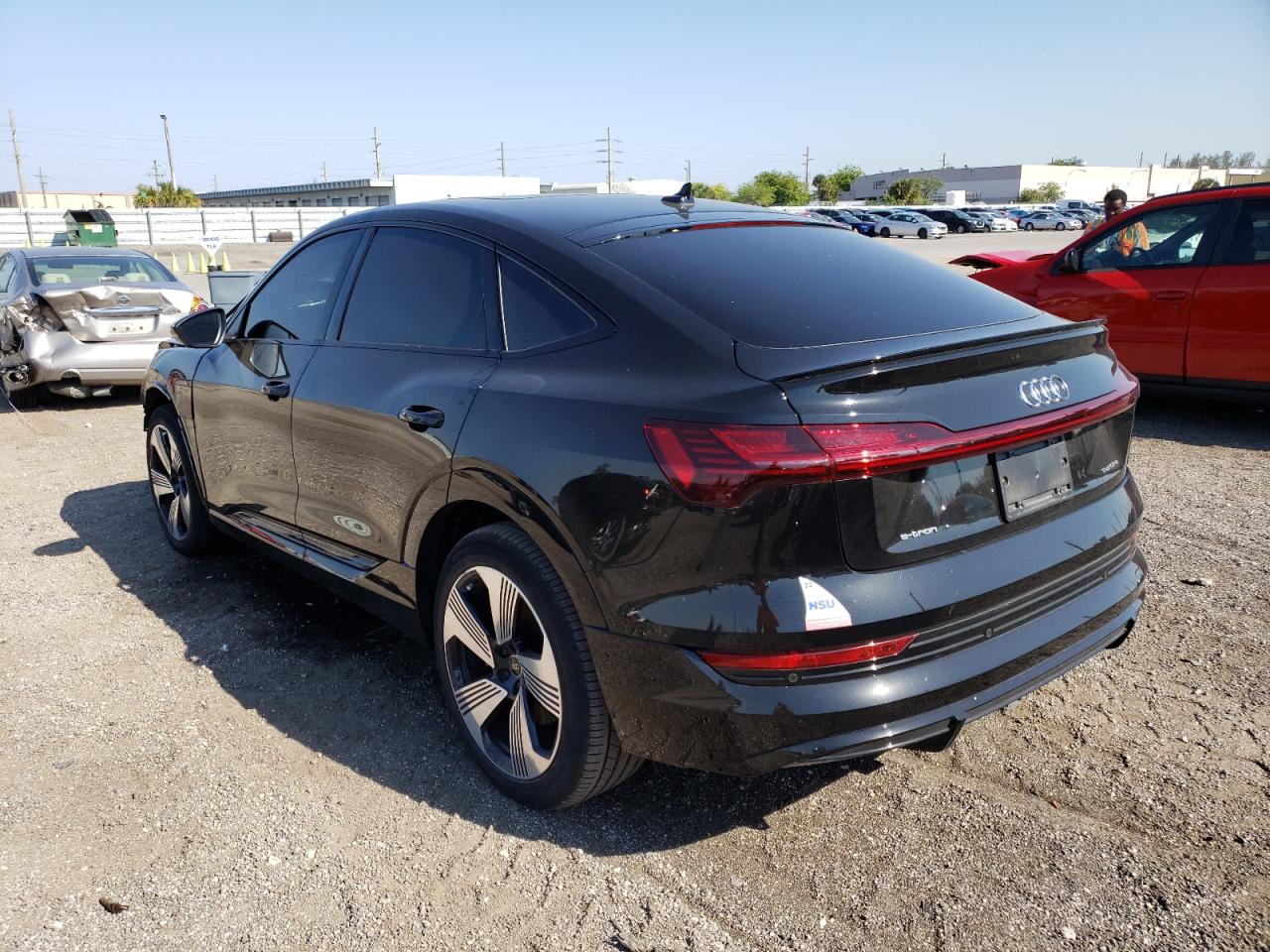 Photo 3 from auction – 2021 AUDI E-TRON SPO with VIN WA13AAGE1MB026645