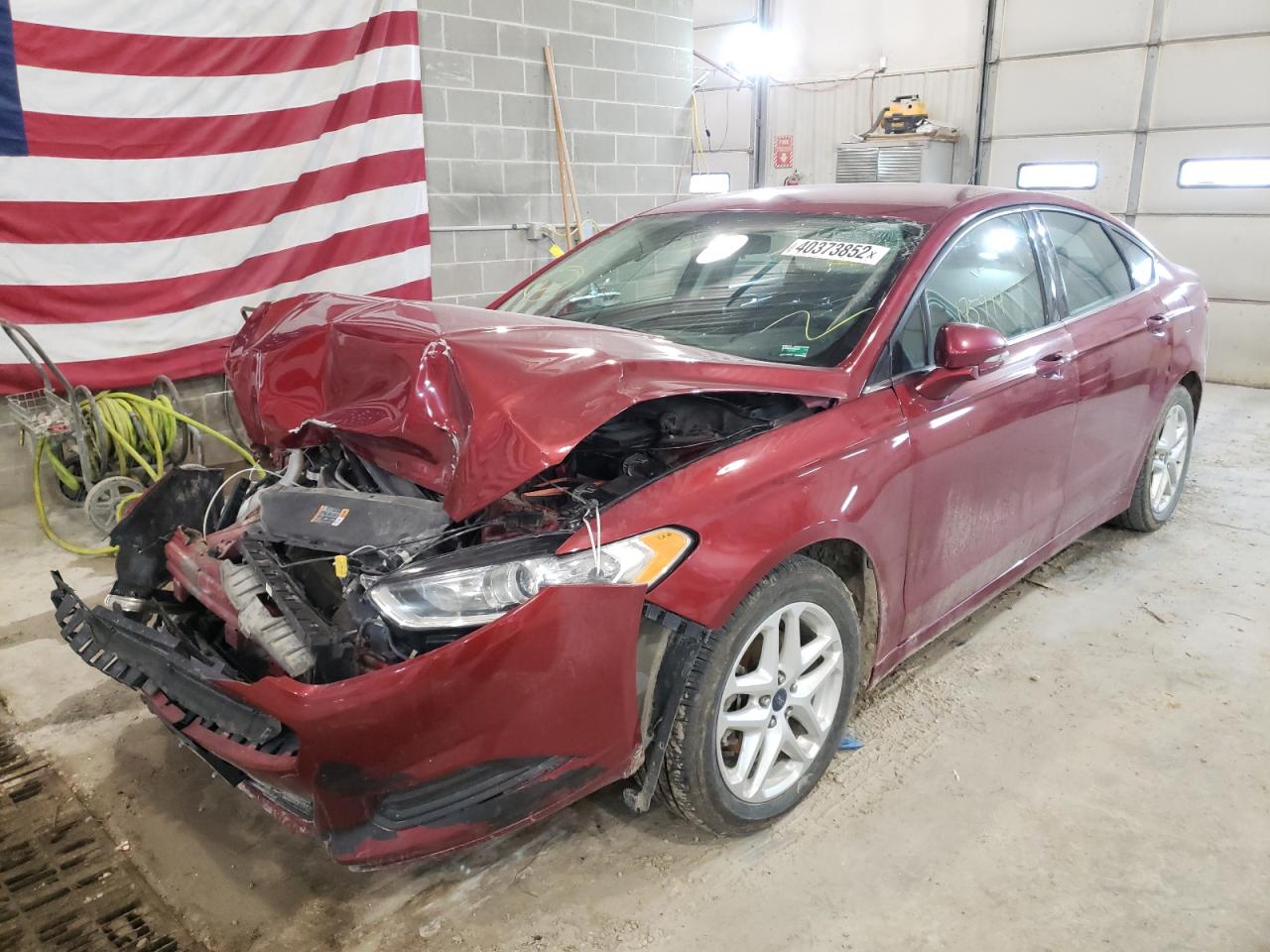 Photo 2 from auction – 2014 FORD FUSION SE with VIN 3FA6P0H75ER226202