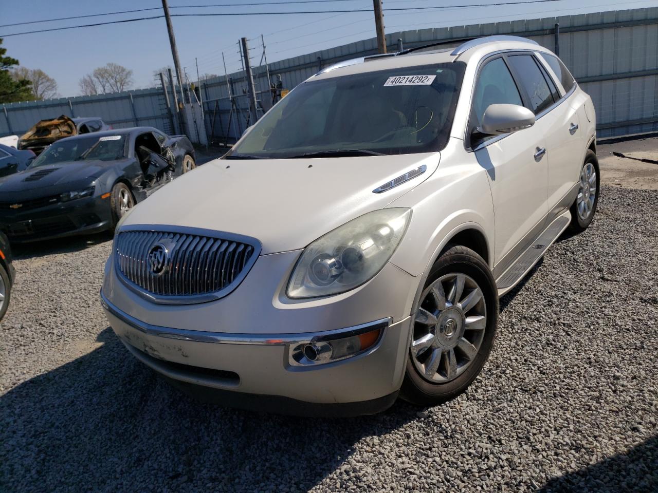 Photo 2 from auction – 2011 BUICK ENCLAVE CX with VIN 5GAKRCED5BJ349892