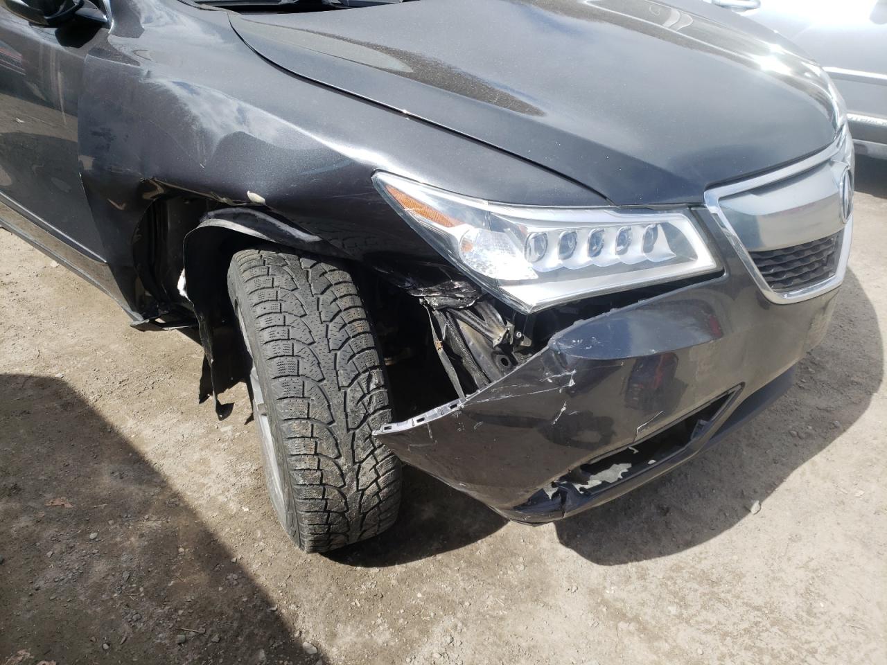 Photo 9 from auction – 2016 ACURA MDX with VIN 5FRYD3H27GB011019