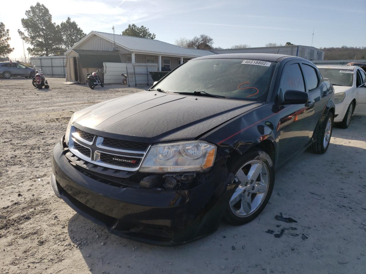Photo 2 from auction – 2012 DODGE AVENGER SX with VIN 1C3CDZEG4CN215209