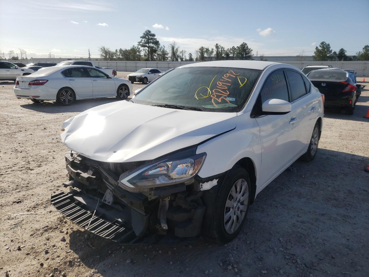 Photo 2 from auction – 2017 NISSAN SENTRA S with VIN 3N1AB7AP8HL710428