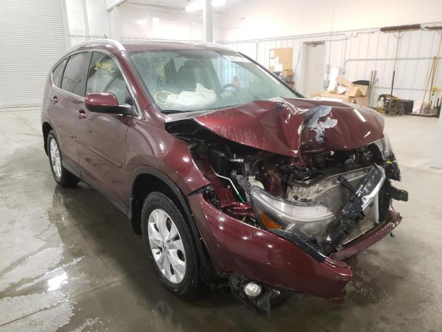 HONDA CR-V EXL 2012 with VIN 5J6RM4H73CL080475 - Photo from auction
