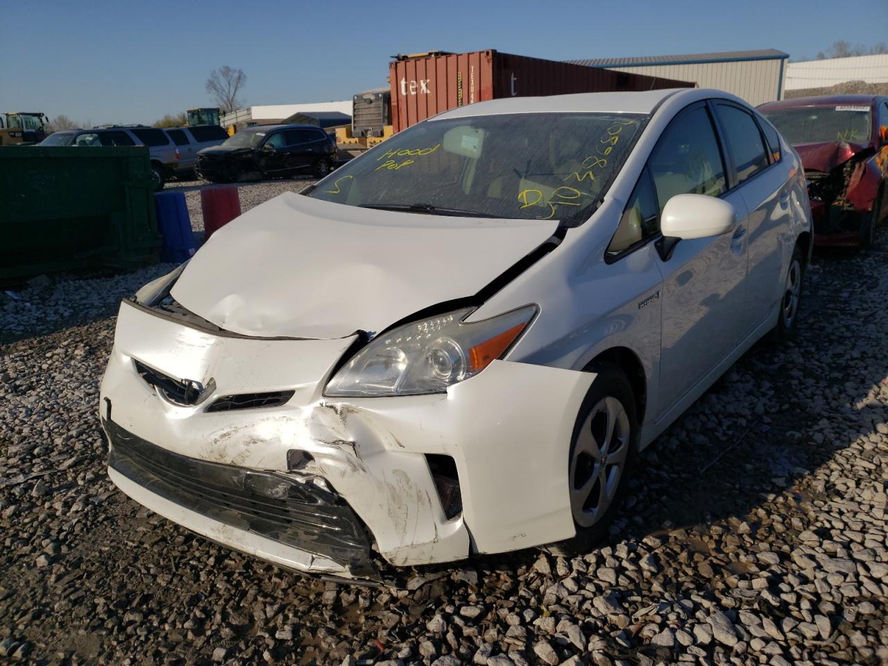 Photo 2 from auction – 2012 TOYOTA PRIUS with VIN JTDKN3DU3C5519088
