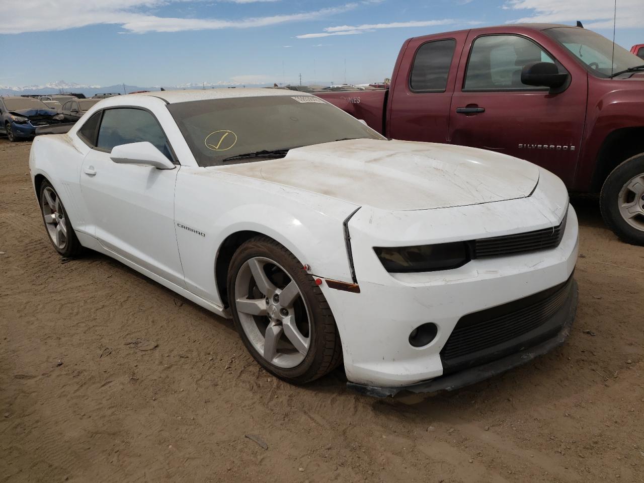 CHEVROLET CAMARO LT 2015 with VIN 2G1FD1E31F9105452 - Photo from auction