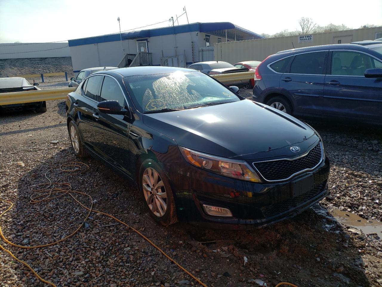 KIA OPTIMA EX 2014 مع رقم تعريف المركبة 5XXGN4A70EG301294 - صورة من المزاد