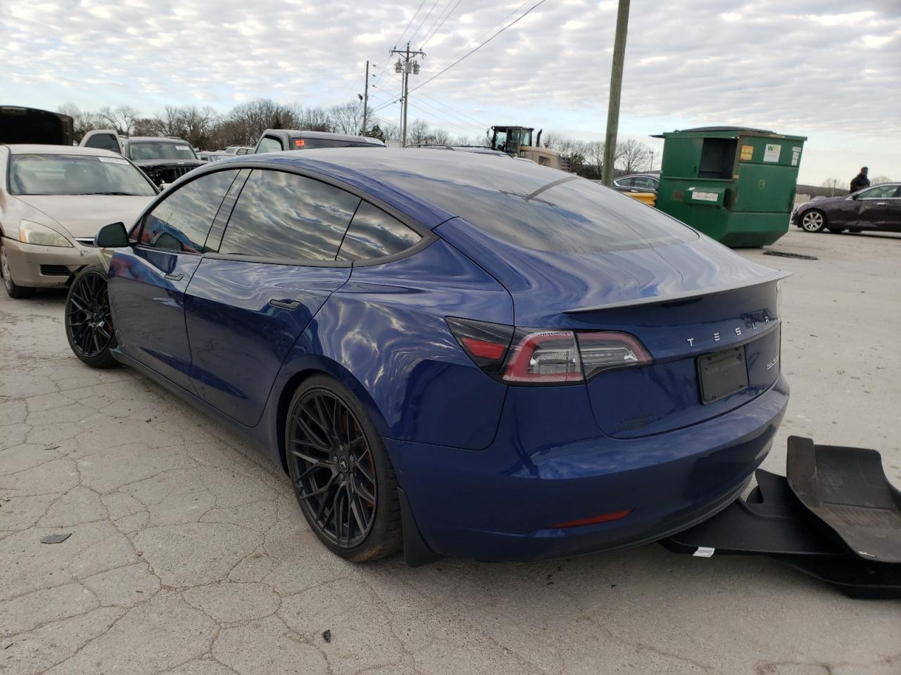 Photo 3 from auction – 2019 TESLA MODEL 3 with VIN 5YJ3E1EB9KF477657