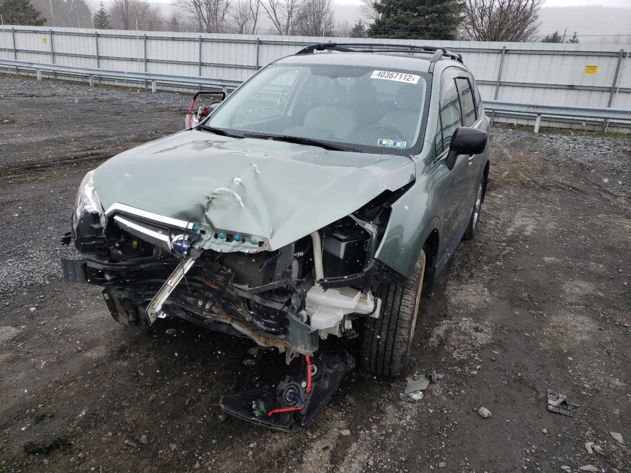 Photo 2 from auction – 2015 SUBARU FORESTER 2 with VIN JF2SJABC9FH803243