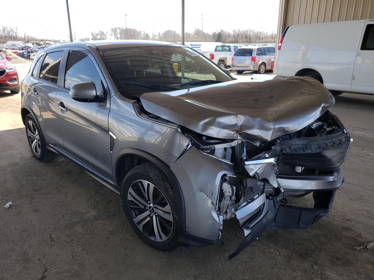 MITSUBISHI OUTLANDER 2020 with VIN JA4AR3AU5LU010527 - Photo from auction