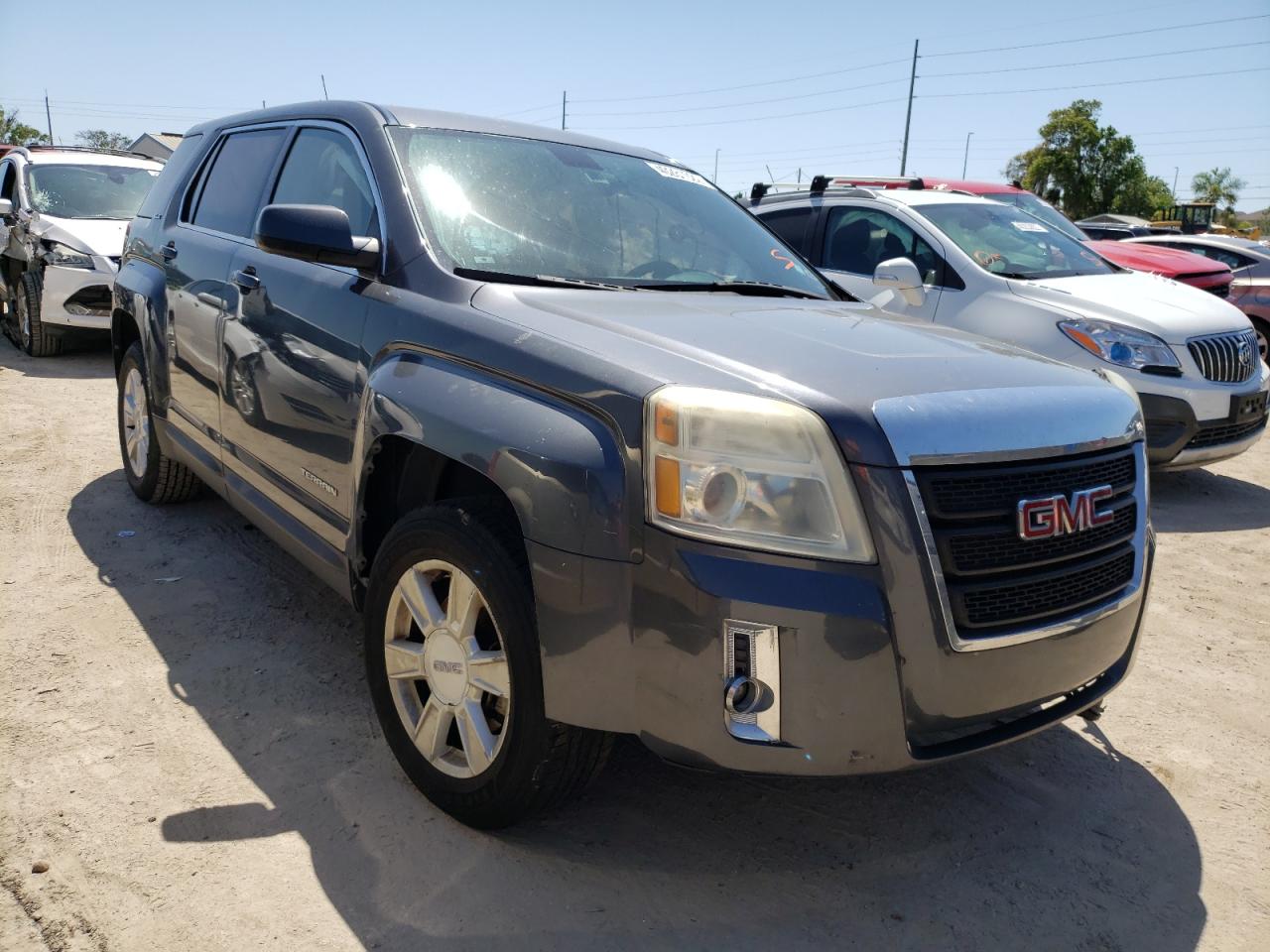 GMC TERRAIN SL 2011 with VIN 2CTALMEC3B6364921 - Photo from auction