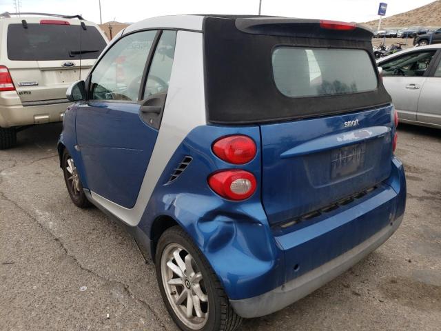 Photo 3 from auction – 2009 SMART FORTWO PAS with VIN WMEEK31X69K210814