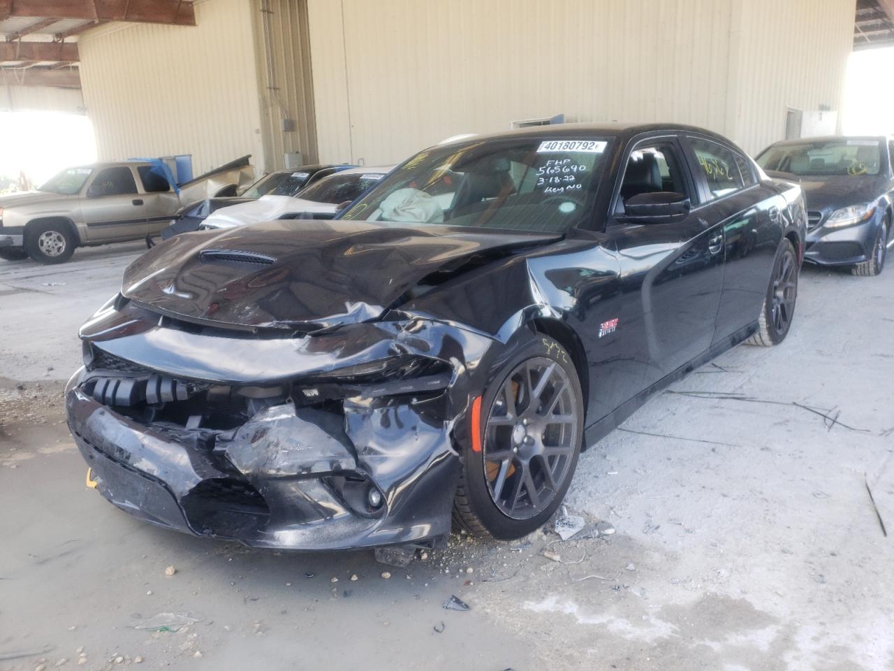 Photo 2 from auction – 2019 DODGE CHARGER SC with VIN 2C3CDXGJ8KH565690
