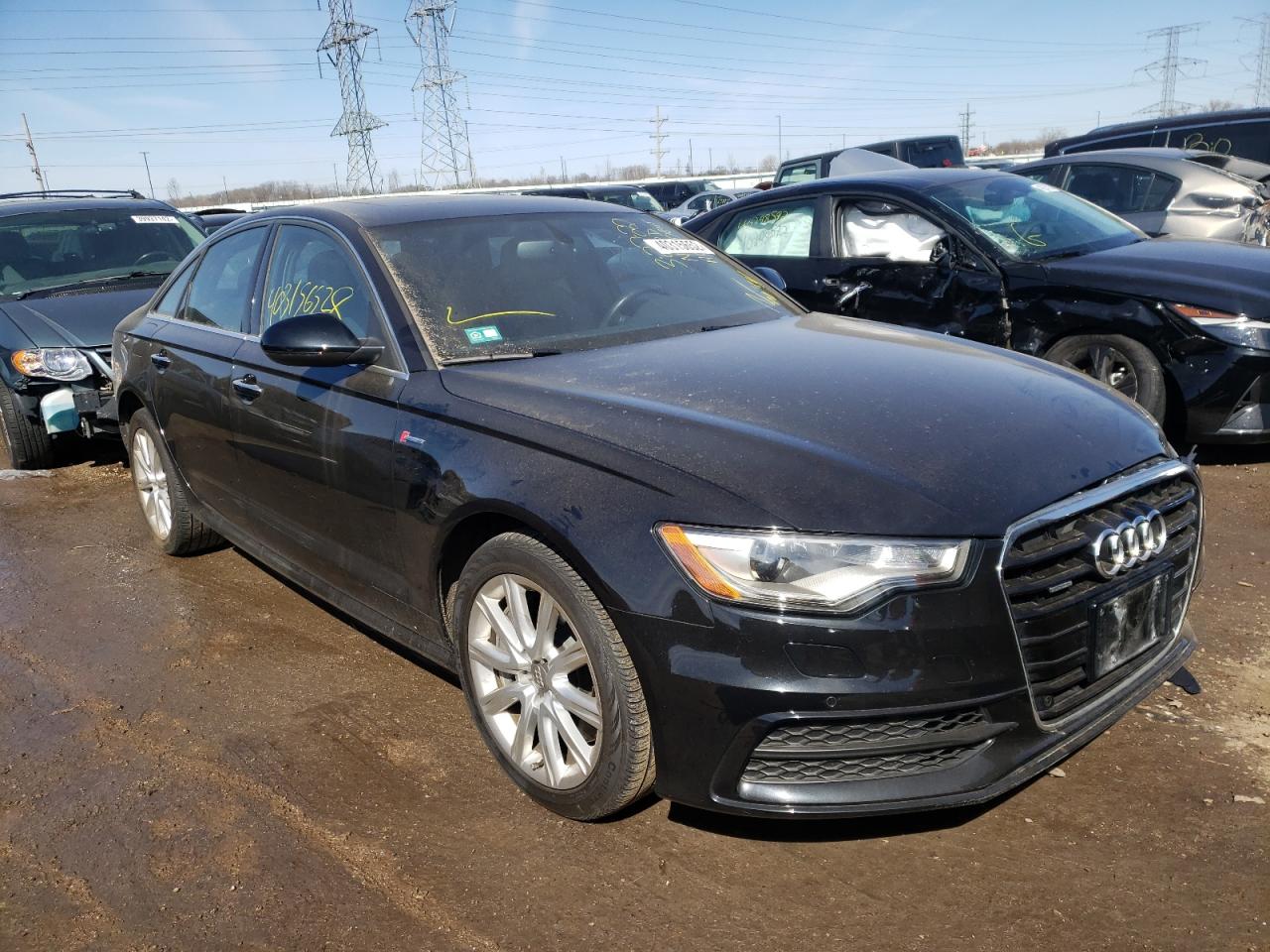 AUDI A6 PREMIUM 2015 with VIN WAUFGAFC0FN018276 - Photo from auction