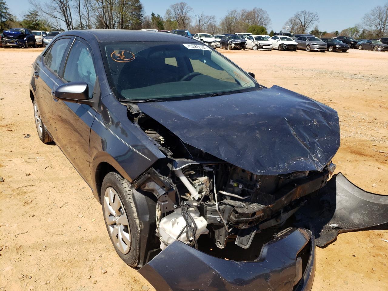 TOYOTA COROLLA L 2016 with VIN 2T1BURHE7GC556646 - Photo from auction