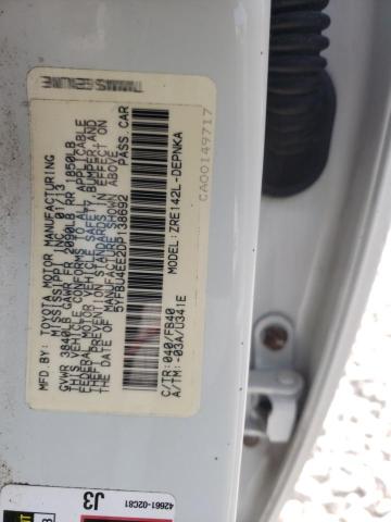 Photo 10 from auction – 2013 TOYOTA COROLLA BA with VIN 5YFBU4EE2DP138692