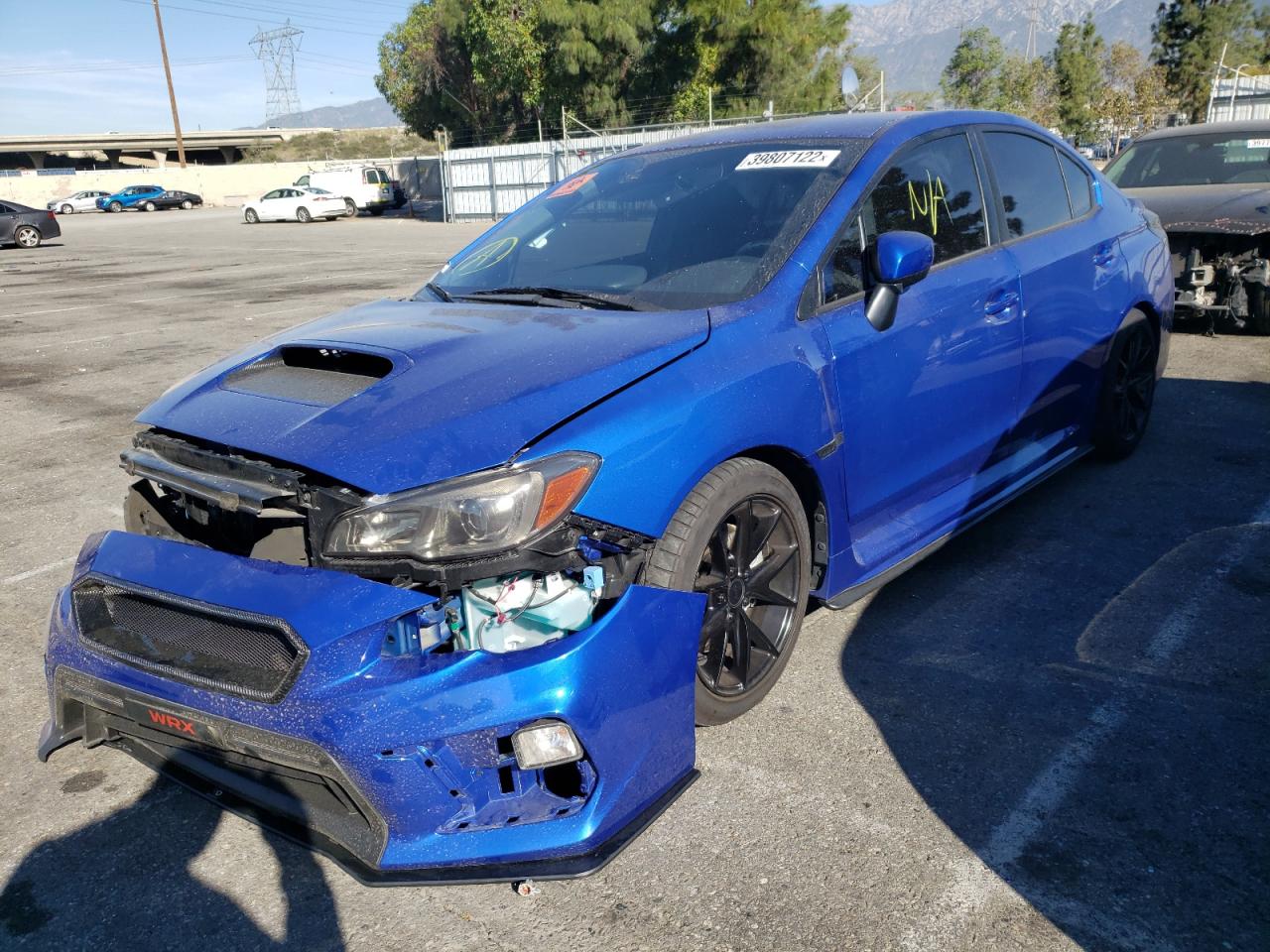 Photo 2 from auction – 2020 SUBARU WRX with VIN JF1VA1A66L9819709