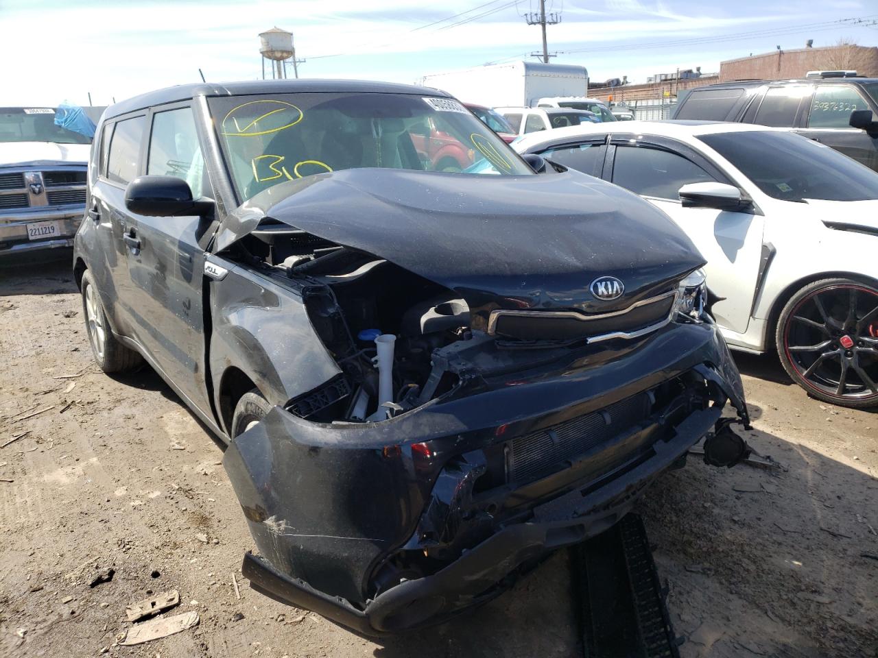 KIA SOUL 2016 with VIN KNDJN2A26G7280073 - Photo from auction