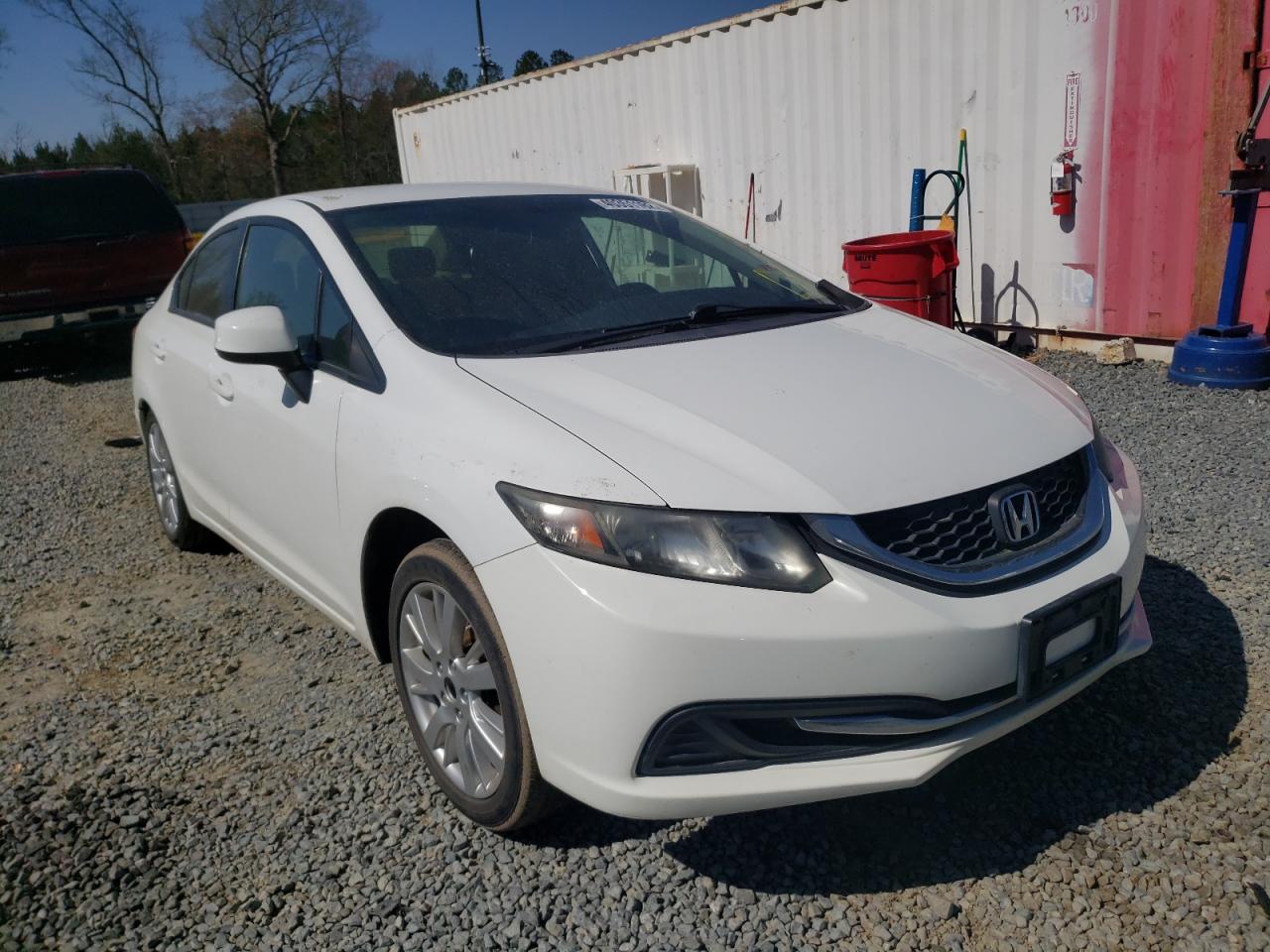 Photo 1 from auction – 2013 HONDA CIVIC LX with VIN 19XFB2F55DE234506
