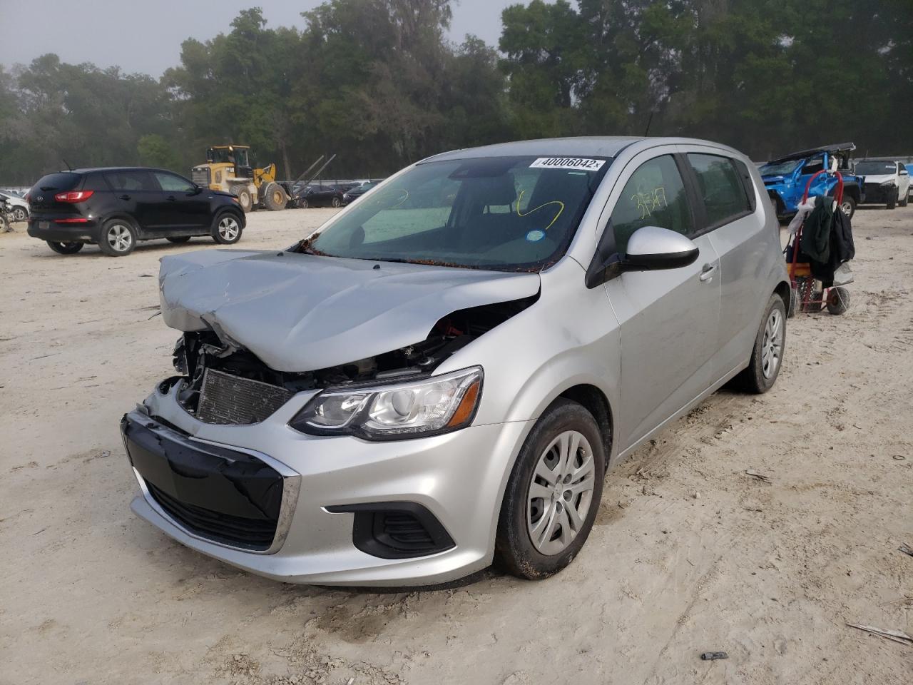 Photo 2 from auction – 2020 CHEVROLET SONIC with VIN 1G1JG6SB8L4118014
