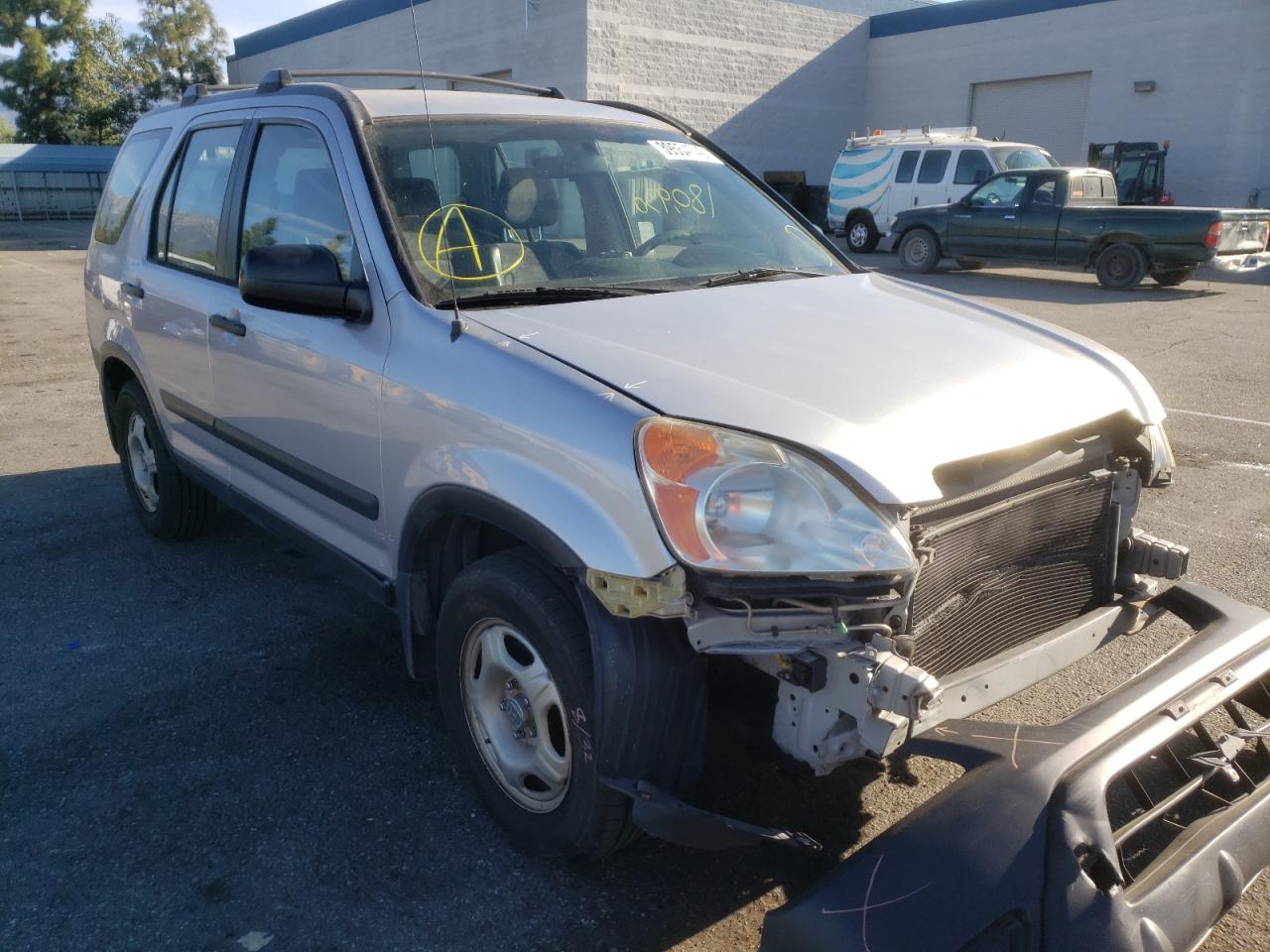 HONDA CR-V LX 2003 with VIN JHLRD68493C011302 - Photo from auction