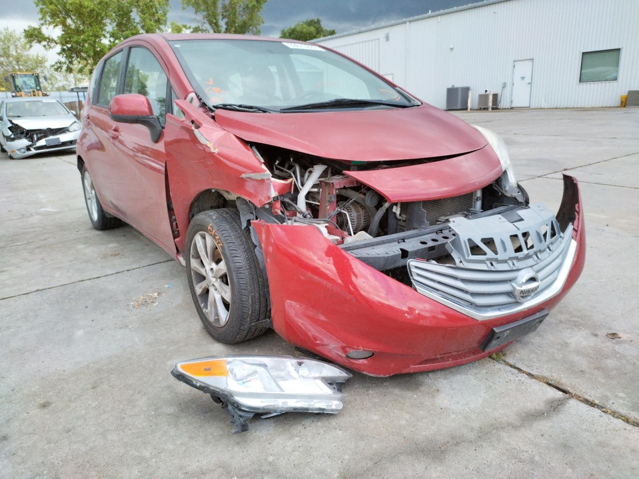 NISSAN VERSA NOTE 2014 with VIN 3N1CE2CP3EL417404 - Photo from auction