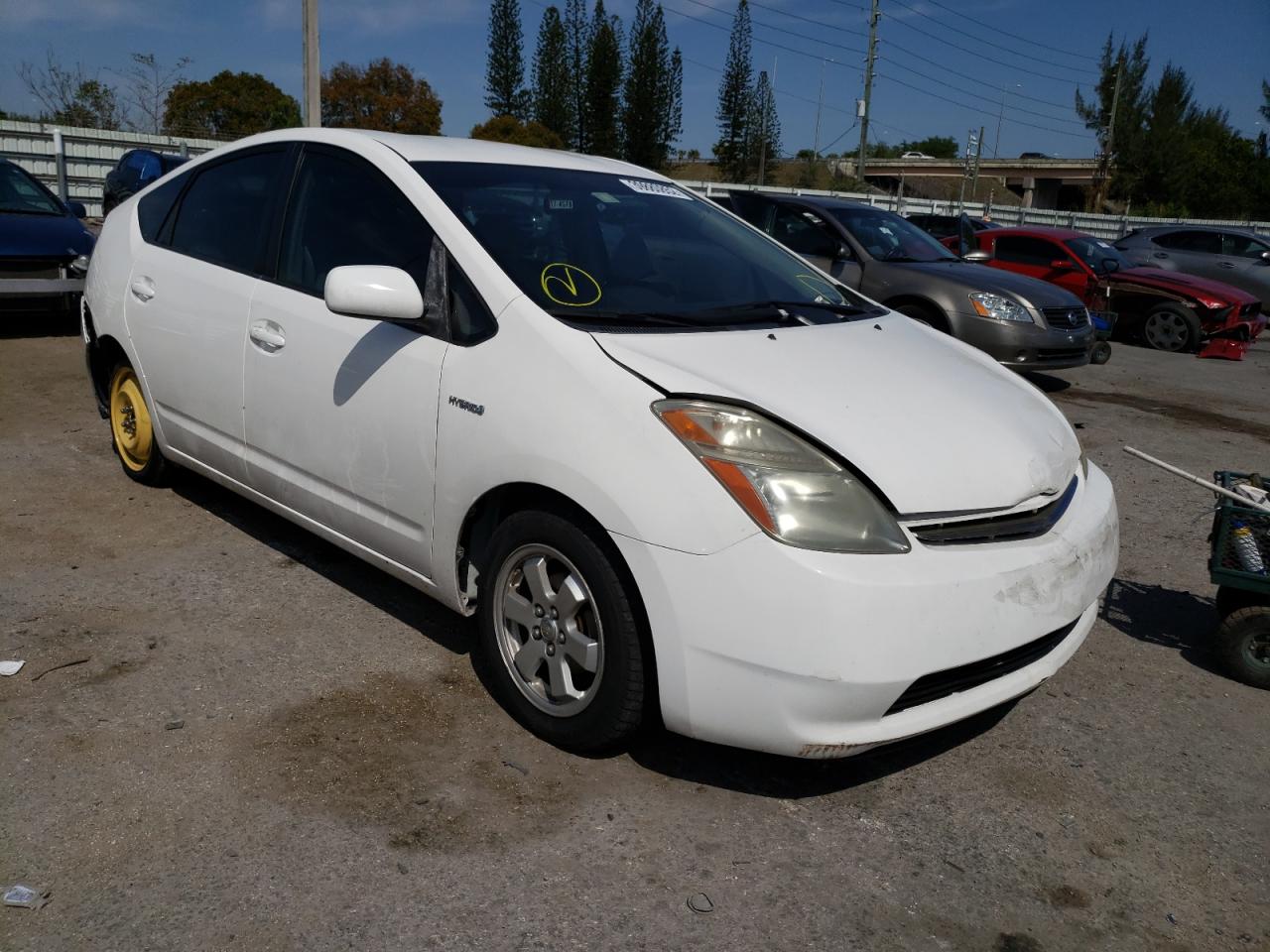 TOYOTA PRIUS 2007 with VIN JTDKB20U777654268 - Photo from auction
