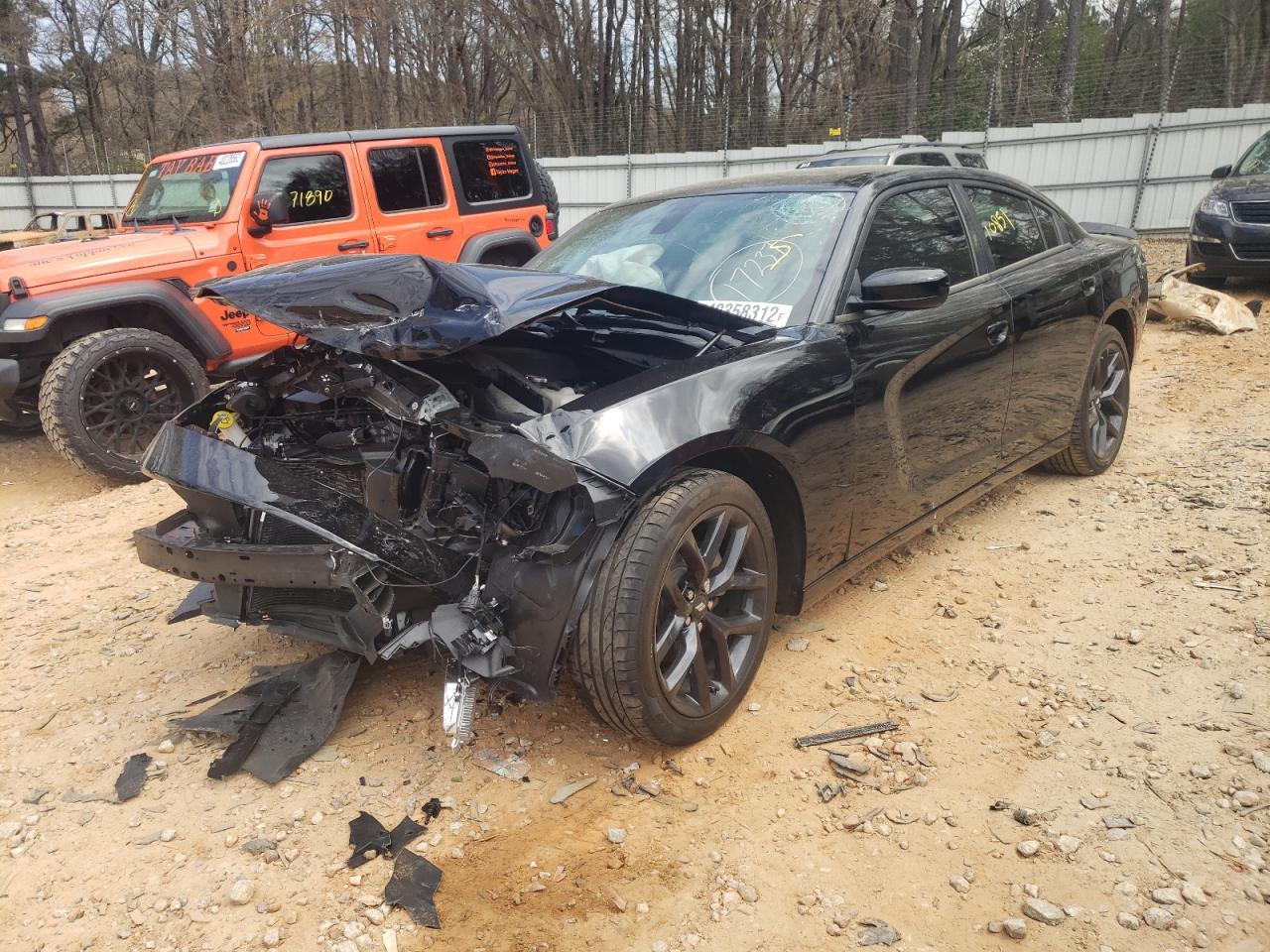Photo 2 from auction – 2021 DODGE CHARGER SX with VIN 2C3CDXBG4MH653344