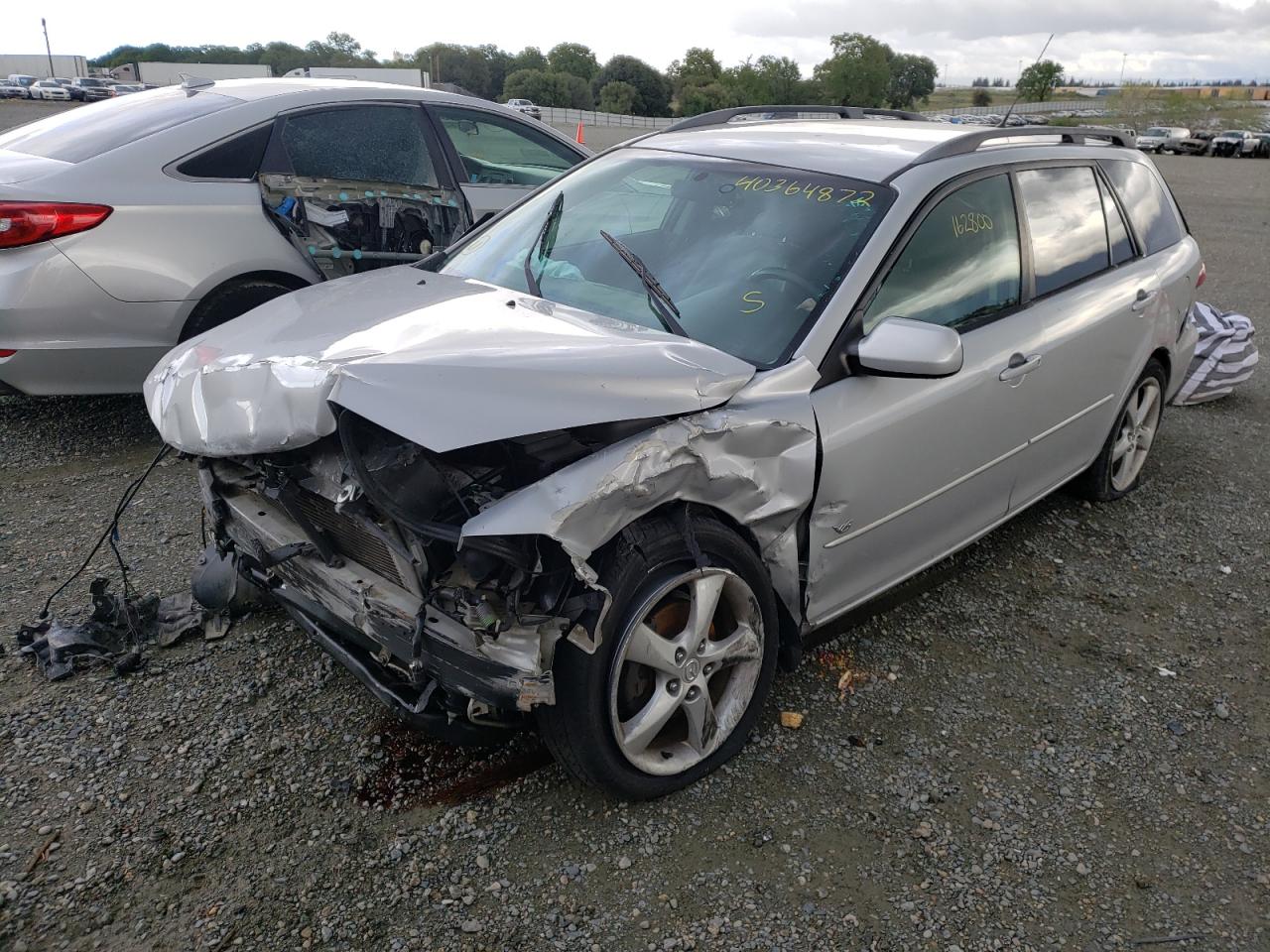 Photo 2 from auction – 2004 MAZDA 6 S with VIN 1YVFP82D345N92470